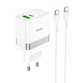 hoco. N21 Tuosu PD30W+QC3.0 laddare europeisk standard mobil