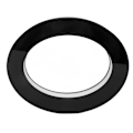Miniatyrbilde 3 av 10: 3,5 tommers magnetisk svevende globus magnetisk verdenskart med LED-lys for hjemmekontor skrivebordsdekor 100-240V svart EU-plugg