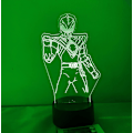 Miniatyrbild 1 av 8: Power Rangers 3D LED-nattlampa