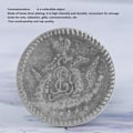 Miniatyrbild 8 av 9: 1757 Klassisk mässing silver dollar vintage minneskollektion mynt