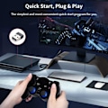 Miniatyrbild 8 av 9: USB 2.4G trådlös spelkontroll 2-pack för PC/bärbar dator (Windows XP/7/8/10)/ Android / PS3 & Steam Joystick Gamepad för pc Games Controller C