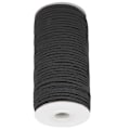 Miniatyrbild 4 av 10: Elastiskt band DIY rem rep Hög elasticitet Klädsömnad Broderi Tillbehör 180M Svart