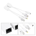 Pikkukuva 1 / 8: 10 paria IP-kameran POE RJ45 -kaapeli Power Over Ethernet -sovitin Injektori Splitter DC 12 V