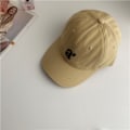 Miniatyrbild 1 av 5: Brev broderad hatt justerbar basebollkeps Khaki