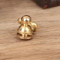 Miniatyrbilde 5 av 9: 4 stk. Metallring Skrue Rundt Hode Pigger Nagler Rivet Spiker DIY Lær Håndverk Maskinvare Tilbehør Messing
