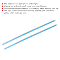 Miniatyrbilde 8 av 11: 1 Par 60cm LED Dagkjørelys Guide Stripe Bar Hvit Gul Lysfarge