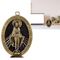 Miniatyrbilde 1 av 6: Jomfru Maria hengende ornament symboliserer kjærlighet tilgivelse holdbarhet Jomfru Maria statue for innflytting hjemmedekor