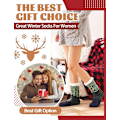 Miniatyrbillede 6 af 6: Dames Slippersokker Antislip Fuzzy Fluffy Tyk Varme Hytte Cozy Comfy Blød Fleece Hjem Greb Sokker Green