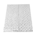 Miniatyrbilde 1 av 8: 24*40cm Hotfix Rhinestone Sheet Banding Mesh Trim Sheet DIY Dekorasjon Tilbehør(Square 8mm)