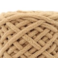 Miniatyrbillede 7 af 10: 3 ruller super chunky garn khaki grå sort farve hudvenlig bredt anvendt tykt strikkegarn til tørklæde sutsko tæppe
