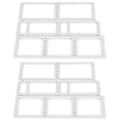 Miniatyrbillede 4 af 10: 2 stk. Metal skærestans stencil stempelramme DIY Scrapbooking prægning papir kort skabelon