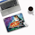 Miniatyrbillede 1 af 3: Ultra tynd Medium Gaming Mouse Pad 210*260*2mm Overflade, Holdbar Polycarbonat Overflade, Silikone+Stof Lilla