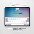 Pikkukuva 3 / 8: IPad Pro 11 Kotelo (2024), Erittäin Ohut Matta Kirkas Kotelo, Tukee Apple Pencil Latausta, TPU Puskuri (Matta Takakansi/Musta, Pro 11\" (2024)) Matte Back ipad pro11（2024）