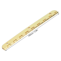 Miniatyrbilde 2 av 7: 10 stk hengsel 100mm maskinvare oval trekasse hengsel 90 grader gul lang stripe hengsel spenne hengsel