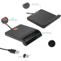 Miniatyrbild 5 av 5: CAC-kortläsare Militär, CAC-läsare, Smart Card Reader DOD Military USB Common Access CAC, Kompatibel med Windows, Mac OS och Linux, Plug N Play, C
