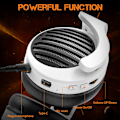 Pikkukuva 6 / 7: Pelikuulokkeet Dual Wireless Lossless 2.4G Bluetooth - Irrotettava Mikrofoni 50mm Kaiuttimet - PC:lle, PS4:lle, PS5:lle, Älypuhelimelle, MacBookille TA 2000 headphone
