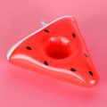 Miniatyrbillede 5 af 7: Oppustelig drikkeholder til swimmingpool, vandmelon, pizzaform, flydere, børns vandlegetøj