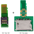 Pikkukuva 3 / 5: 1Set SD TF -korttipesä naaras Micro-SD TF -uros muistikorttisarja Laajennussovitin Testaustyökalut Jatke