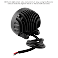 Miniatyrbillede 10 af 11: 1 Par 18W LED Arbejdslys Rundt LED Kørelys Spotlight Passer til Offroad Lastbiler Motorcykler