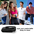 Miniatyrbild 2 av 5: 3-pack klämmor ersättning för Fitbit Inspire 2, mjuk bekväm silikonklämma 360° skyddshållare tillbehör kompatibel med Fibit Inspire 2