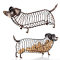 Miniatyrbillede 1 af 7: Gravhund Vinkorkholder Moderne Livagtig Rustforebyggelse Vinkorkholdere Dekorative til Opbevaring af Samlinger
