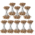 Miniatyrbillede 8 af 10: Perle Støv Golden Gips Simulation Dobbelt Ende Kunstig Buket Fremstilling Tilbehør(1mm（#3） 1440)