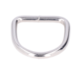 Miniatyrbilde 2 av 10: 20 stk. metall D-ringer i premiumjern, robuste, slitesterke, blanke, utsøkte, brede bruksområder D-ringer for klær, vesker, sølv 3,8x25x25mm