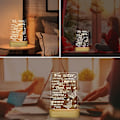 Miniatyrbild 3 av 8: Presenter för systrar, 3D nattlampa Jag älskar dig syster LED illusion bordslampa för flicka