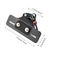Miniatyrbillede 9 af 9: Motorcykel Baglygte Universal Retro LED Brems Lygte Nummerplade Lys Indikatorlys