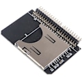 Miniatyrbillede 5 af 5: 2 stk. SD-kort til 2,5 tommer IDE-adapter SD SDHC SDXC MMC hukommelseskortkonverter TF hukommelseskort til IDE 44-bens hanadapter til bærbar HDD til DOS/Linux/Wind
