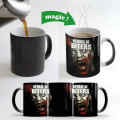 Miniatyrbillede 2 af 7: Walknig Dead Horror Zombie Kaffe Krus-Varmefølsom Farveskiftende Kaffe Krus (