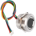 Miniatyrbillede 1 af 5: Fingeraftryksscanner, Kapacitiv Fingeraftryksmodul, Kapacitiv Fingeraftryksidentifikationsmodul, til Sikkerhedsboks Adgangskontrol Assistance(R503/S-25m