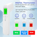 Miniatyrbillede 4 af 7: Infrarød Digital Berøringsfri Pandetermometer til Voksne og Børn med Feberalarm, Hukommelsesfunktion, LCD-Display