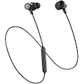 Pikkukuva 1 / 8: Q30 HD+ Bluetooth-kuulokkeet korvan sisäiset langattomat 5.2 magneettiset kuulokkeet IPX5 hikikestävät nappikuulokkeet mikrofonilla urheiluun, upea basso, 10 mm:n ajurit, Black