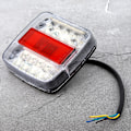 Pikkukuva 10 / 11: 2 kpl 12V 20LED-auton takavalot rekka- ja perävaunulle, takavalot, jarruvalot, vilkut