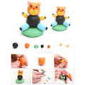 Miniatyrbillede 4 af 8: 36 farver børns ler kit DIY super let modellering barn pædagogisk legetøj skulpturværktøjer