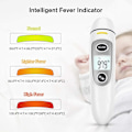 Miniatyrbillede 7 af 7: Termometer til voksne, berøringsfrit digitalt infrarødt termometer til feber, øre- og pandetermometer til baby og børn, med LCD-skærm