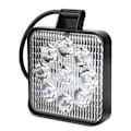 Miniatyrbilde 2 av 11: 27W 9LED Kvadratisk Mini Arbeidslys Ekstra Lampe Bil Motorsykkel Modifikasjon Frontlys Svart