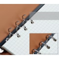 Miniatyrbild 4 av 6: A6 Påfyllningsbar Faux Läder Resenär Notebook Binder Journal