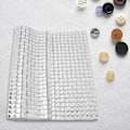 Miniatyrbilde 6 av 8: 24*40cm Hotfix Rhinestone Sheet Banding Mesh Trim Sheet DIY Dekorasjon Tilbehør(Square 8mm)