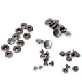 Miniatyrbilde 4 av 8: 10 stk 15mm Metall Trykknapp Snap Button Feste Klær Tilbehør #3