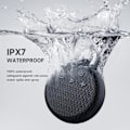 Miniatyrbillede 2 af 8: Bluetooth Højttaler, Brusebadshøjttaler med True Wireless Stereo, Bluetooth 5.2, 25 timers afspilningstid til Kajak, Strand, Rejse, Pool