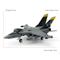 Miniatyrbild 1 av 5: Alloy Aircraft Story Dust Dusty No. 7 Captain No. 5 No. 11