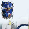 Miniatyrbillede 4 af 5: Tegneserie Wall Breaking Game Wall Decals Soveværelse Stue