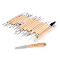 Miniatyrbild 7 av 10: JR2-18 22 st DIY-snidningsverktyg Lerskulpturverktyg Set Tillbehör