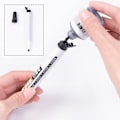 Miniatyrbillede 5 af 10: 12 ml tavlepen refill blæk - holdbar og langvarig tavlemarkør blæk til hjem, skole og sort