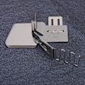 Miniatyrbillede 4 af 9: Sy Hemmer 4-Fold Industrielle Tilbehør Tape Binder Computerstyret Lockstitch Maskine 30mm