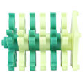Miniatyrbild 6 av 10: Bobbin Stack Tower Organizer Syverktyg Förvaring Hållare Stativ Box Plast