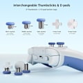 Miniatyrbillede 7 af 9: Trådløs Controller, BIGBIG WON Rainbow 2 SE, Hall Effect Trigger, 12-bit ADC, 3 Sæt Joysticks, 4-vejs & 8-vejs D-pad Controller til Switch/PC/Android/iOS Blue