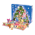 Miniatyrbild 3 av 6: Adventskalender 2024 Mini Shop Husdjursleksaker, 24-dagars Nedräkningskalendrar Söta Husdjursfigurer för Barnfans, Jesus Julnedräkningsgåva, Festfavorit C